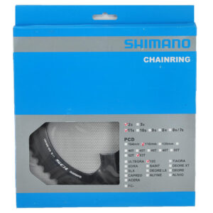 PLATEAU ROUTE DIAM 110 EXTER 53DTS NOIR SHIMANO ORIGINE 105 5800 11V. (4 BRANCHES)